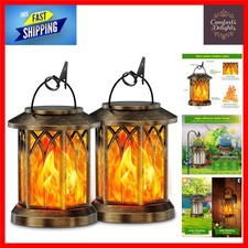 2 Pack Solar Garden Lanterns -