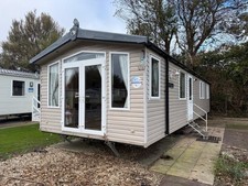 2014 Swift Bordeaux Static Caravan Mint Dg Ch Tile Pitch Roof Patio Doors