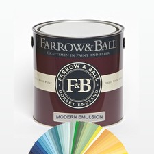 2.5L - Farrow and Ball Paint - Modern Emulsion - Current Colours