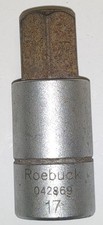 Roebuck 1/2" 17mm hex socket