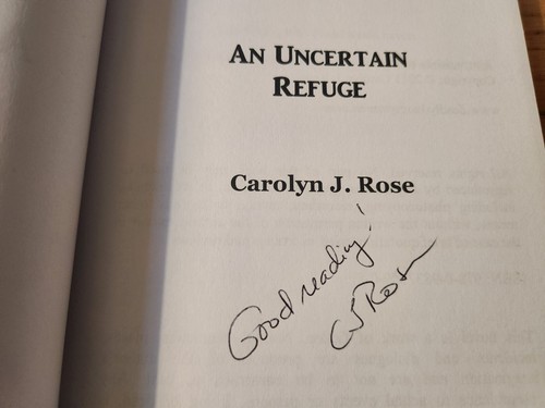 Carolyn rose signed an - carolyn,