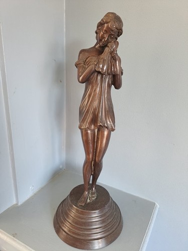 Tall brass figure - tall,