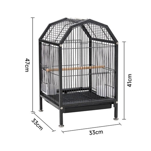 Metal bird cage for budgie - bird,