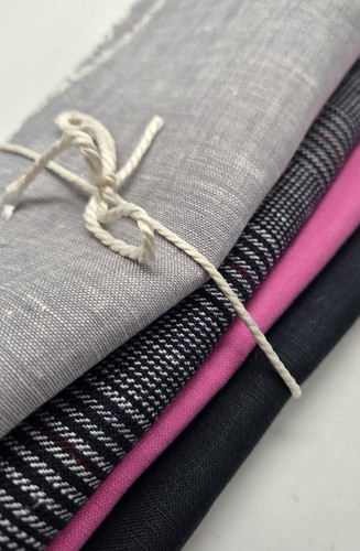 Irish linen fabric bundle - linen,