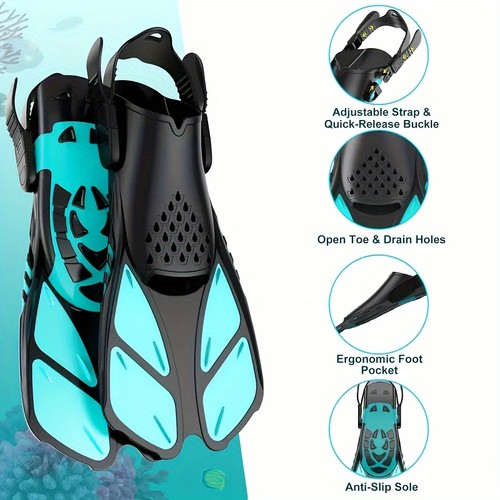 Tej snorkel swim fins - tej, snorkel,