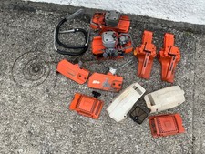 HUSQVARNA 61 CHAINSAW PARTS,WHITE TOP,ALL IN PICTURES,UK DELIVERY.