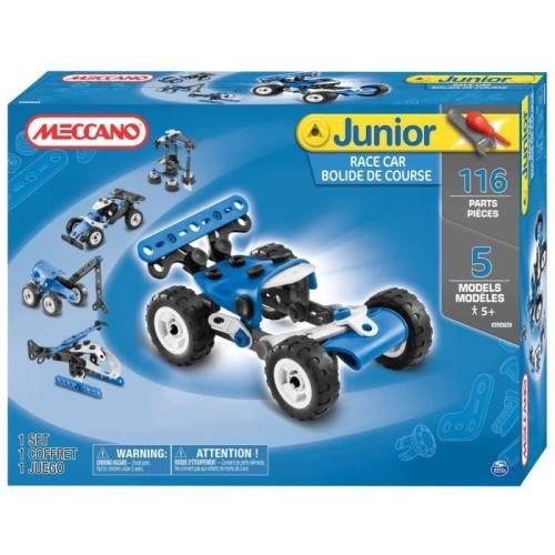 Meccano 116 piece junior race - piece,