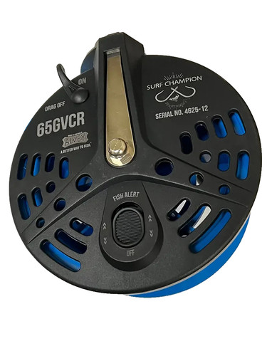 Alvey 65gvcr blue surf - 65gvcr-b-lh,