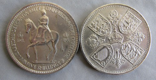 Coin shillings 1953 - gb, 5