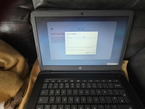Laptop black chromebook - hp,
