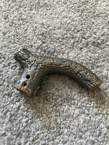 Vintage ornate solid brass - ornate,