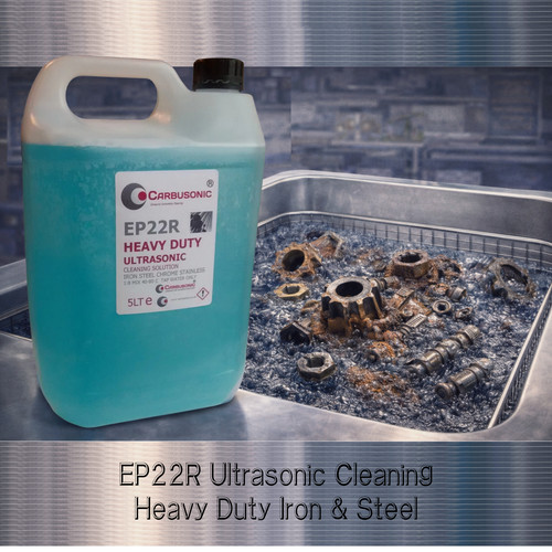 Ultrasonic cleaning fluid