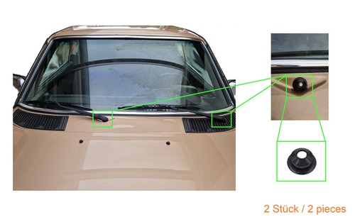 Set caps windscreen wiper - windscreen,