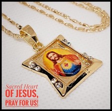 Sacred heart jesus pendant - of,