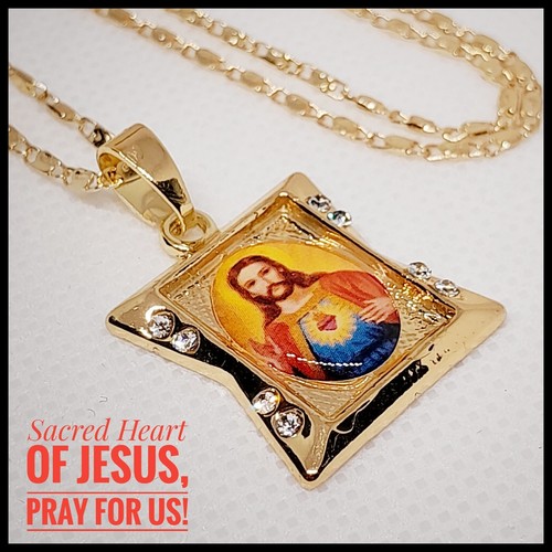 Sacred heart jesus pendant - of,