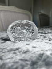 DARTINGTON CRYSTAL PAPERWEIGHT