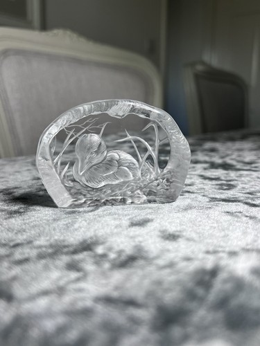 Dartington crystal paperweight - dartington,
