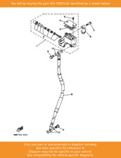 YAMAHA Master Cylinder Sub