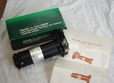 Itorex Deluxe  1 x - 2.5 x  Zoom  Slide Duplicator. boxed with instructions. M42