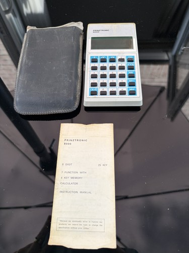 Prinztronic 8000 vintage - prinztronic, vfd