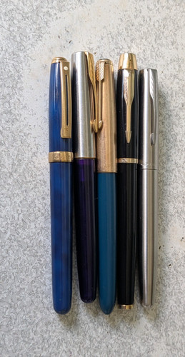 Vintage fountain pens - fountain, pens-
