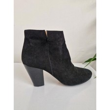 Whistles Suede Black Ankle