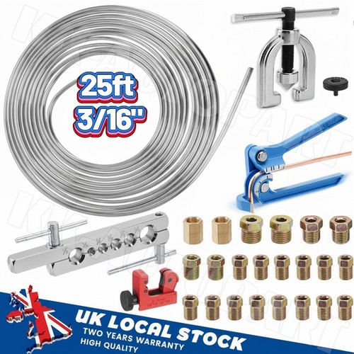 Upgraded brake pipe - pipe, flaring