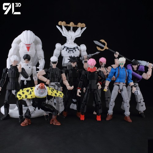 Anime figure jujutsu - 3d,