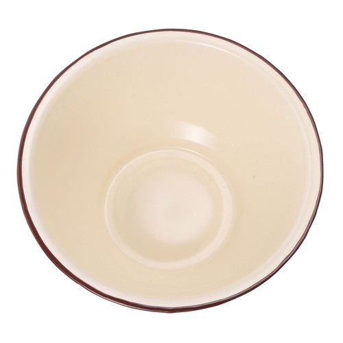 Enamel pudding bowl - pudding, vintage