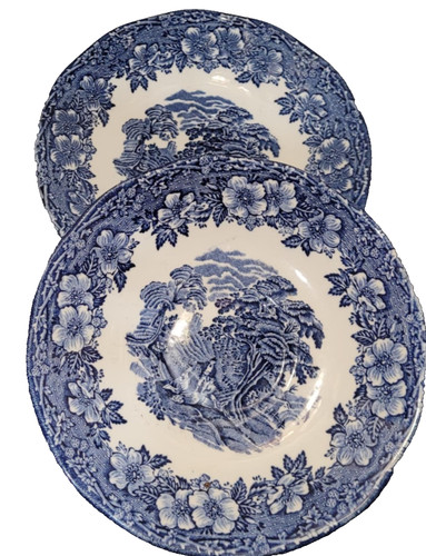 Wedgwood woodland blue tea - blue,
