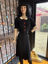 vintage 1940s Home Made dress