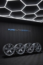 Genuine Audi 21" E Tron Alloy Wheels Vorsprung A7 A8 SET OF FOUR