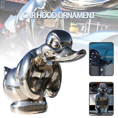 Angry duck hood ornament - angry,