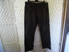 PAIR  OF  BLACK  JEANS  IN  SIZE  36W  31L