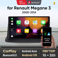 32GB For Renault Megane 3 2008-2014 Android 13 Car Stereo Radio GPS Sat Carplay