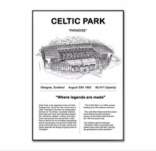 Celtic Football Poster, Celtic