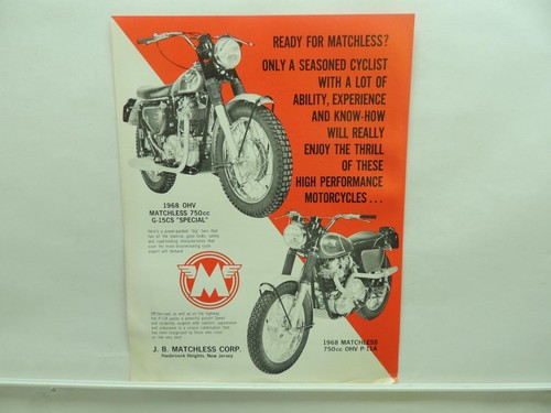 1968 matchless 750 g15cs - 1968,
