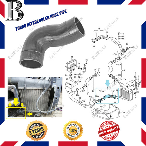 Turbo intercooler hose - turbo,