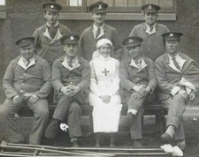 WW1 Photo Postcard Red Cross