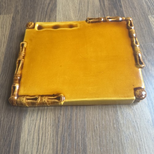 Vintage vallauris ceramic tray - vallauris,