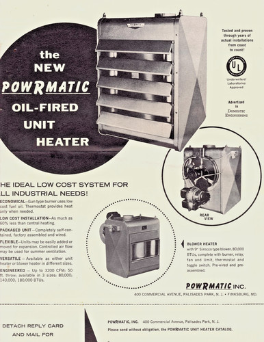 Powrmatic oil fired heater - powrmatic,