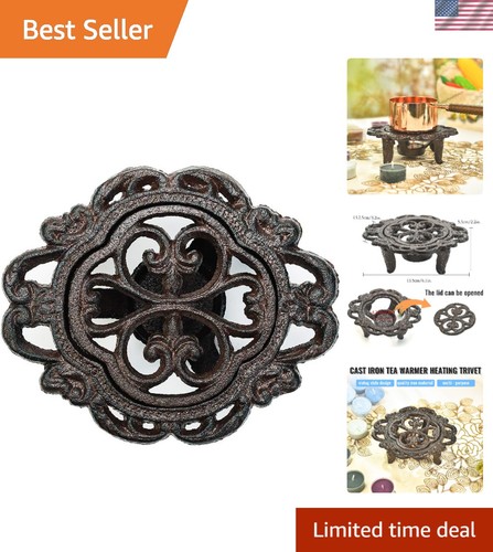 Retro cast iron teapot warmer - retro,