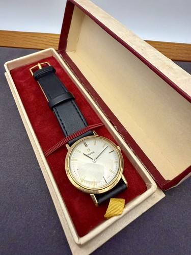 Omega manual wind 9ct - omega,