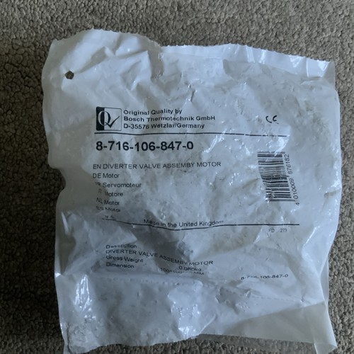 Genuine worcester bosch - genuine,