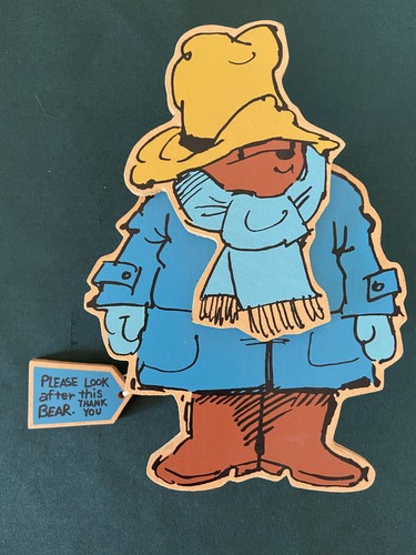 Unique paddington bear wooden - unique,
