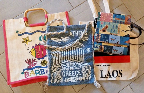 Selection souvenir bags - souvenir,