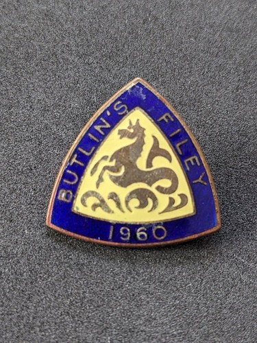 Butlins enamel badges - butlins,