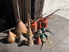 Vintage Oil Cans Job Lot