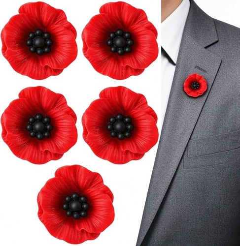 Poppy badges and pins 2026 - poppy,