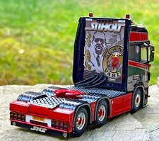 Scania R highline CR20H 6x2 tag axle " Anders Lauritzen " WSI truck models 1:50